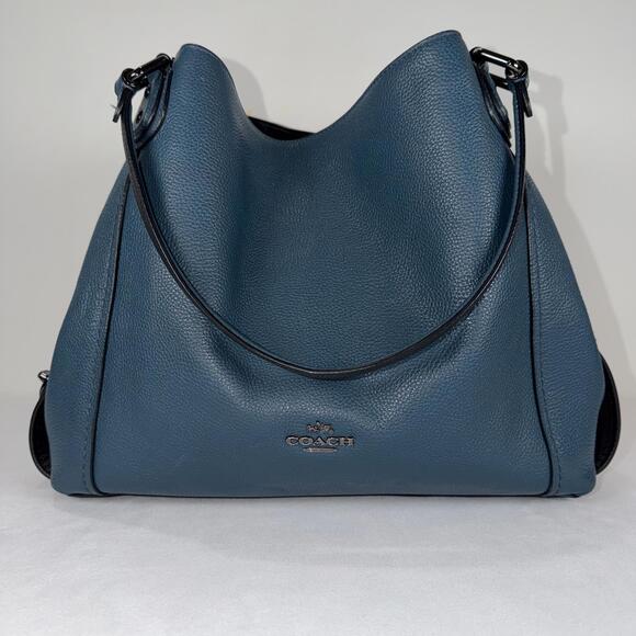 Coach Edie 31 57670 Colorblock with Snakeskin Detail - Picture 9 of 9